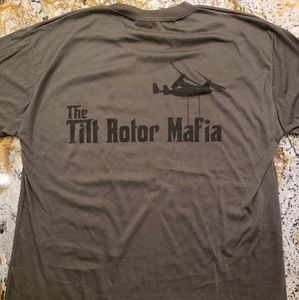 Vintage USMC Tilt Rotor Mafia Shirt